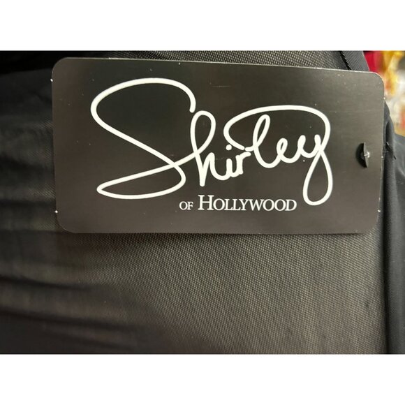 Shirley Of Hollywood Robe Black Mesh & Lace Size L - Picture 5 of 8